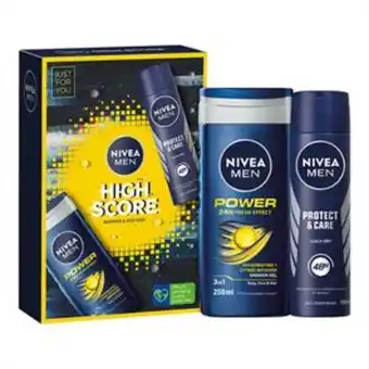 Home Bargains Nivea men: high score gift set offer