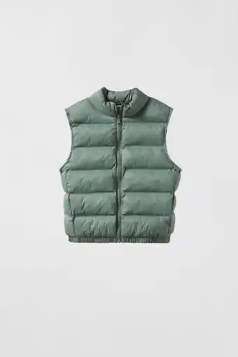 ZARA Thermo-sealed puffer gilet offer