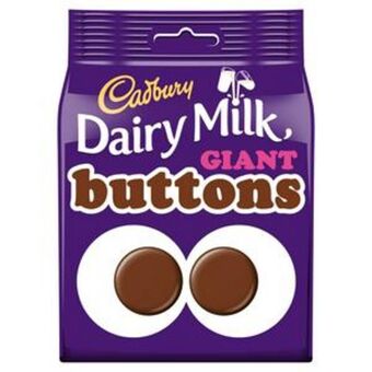 Sainsbury's Cadbury dairy milk giant chocolate buttons bag 119g offer