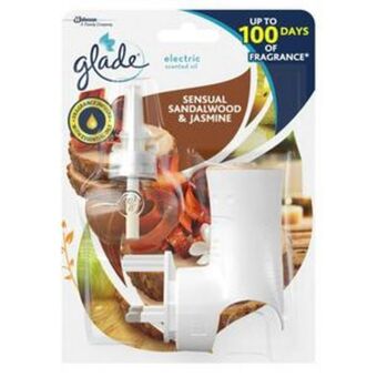 Sainsbury's Glade electric holder & refill sandalwood & jasmine scented oil plugin 20ml offer