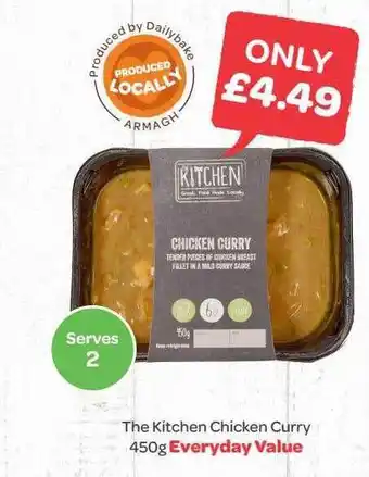 Spar The kitchen chicken curry offer