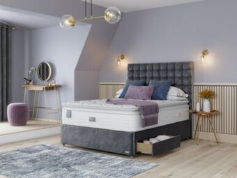 Staples and co refresh eco latex pocket 3000 divan bed set