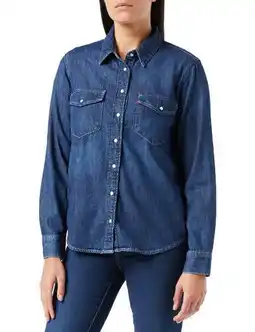 Levi's women's essential western air space 2 shirt, air space, xs uk