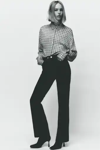 ZARA Z1975 mid-rise long length jeans offer