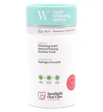 Boots Spotlight oral care teeth whitening system strips offer