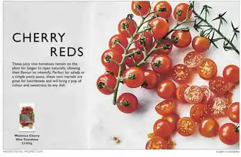 Waitrose Waitrose Cherry Vine Tomatoes offer