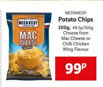 Lidl Mcennedy Potato Chips offer