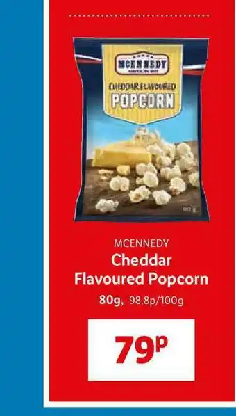 Lidl Mcennedy Cheddar Flavoured Popcorn offer