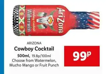 Lidl Arizona Cowboy Cocktail offer