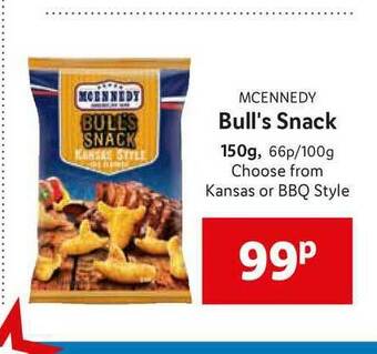 Lidl Mcennedy Bull's Snack offer