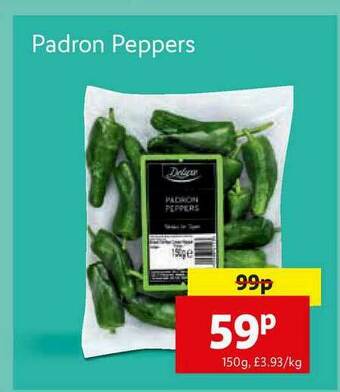 Lidl Padron Peppers offer