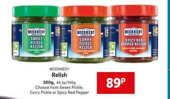 Lidl Mcennedy Relish offer