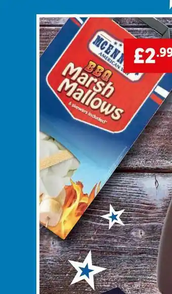 Lidl Mcennedy Bbq Marsh Mallows offer