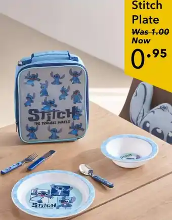Asda Stitch Plate offer