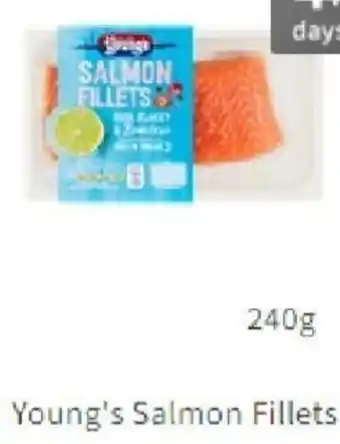 Asda Young's Salmon Fillets 240g offer