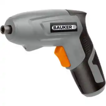 Toolstation Bauker 3.6v cordless screwdriver integral 1.5ah offer