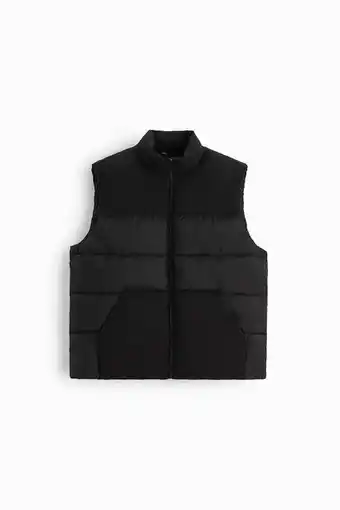 Colour block gilet