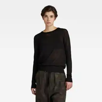 G-star raw core round neck knit