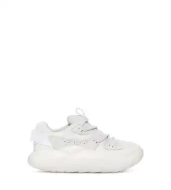 UGG Ugg la cloud lace trainer for women in white suede, size 5 offer