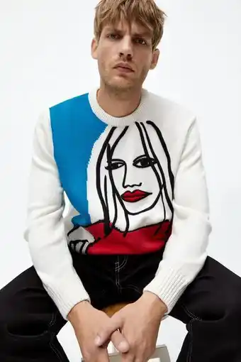 © oscar mariné graphic sweater