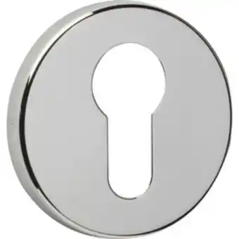 Toolstation Euro escutcheon set polished nickel offer
