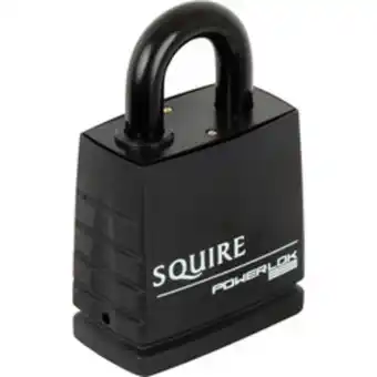 Toolstation Squire weatherproof high security padlock 57 x 9 x 20mm offer