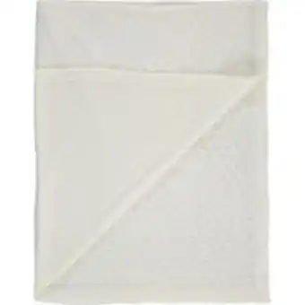 TK Maxx White shawl baby blanket 75x100cm offer