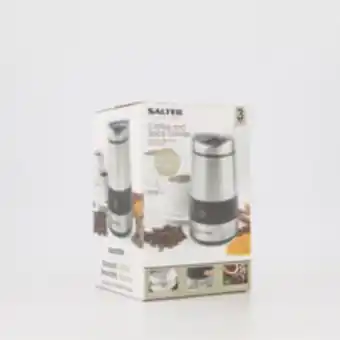 TK Maxx Silver tone coffee & spice grinder 19x10cm offer