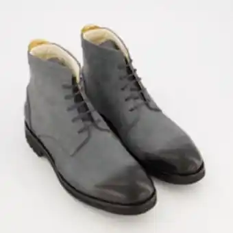 TK Maxx Grey commando leather boots offer