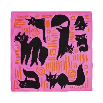 Lush Lucky black cats knot wrap offer
