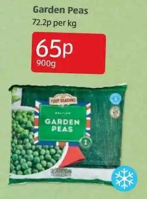 Aldi Garden peas offer