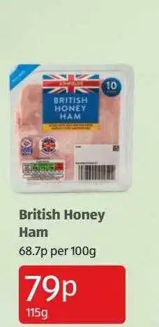 Aldi British honey ham offer