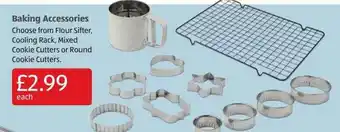 Aldi Baking accessories offer