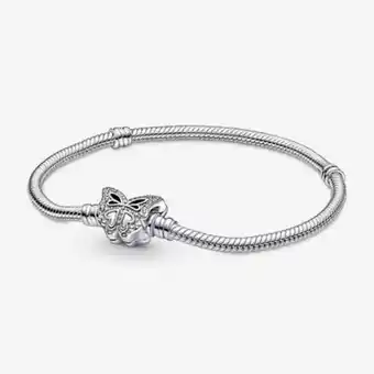 Pandora Pandora moments butterfly clasp snake chain bracelet offer