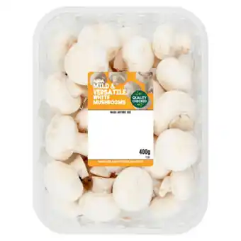 Asda Asda mild & versatile white mushrooms offer