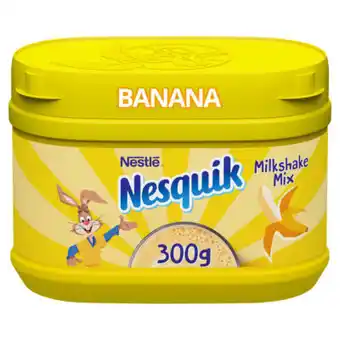 Asda Nesquik banana milkshake mix offer