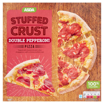 Asda Asda stuffed crust double pepperoni pizza offer