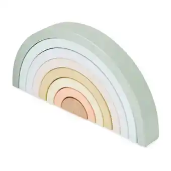 Aldi Little town wooden stacking rainbow offer