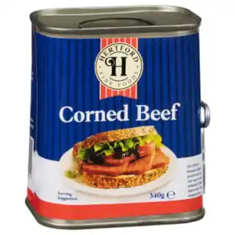B&M Stores Hertford corned beef 340g offer