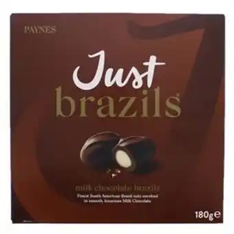 Home Bargains Paynes just brazils 180g offer