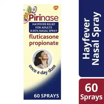 Lloyds Pharmacy Pirinase allergy nasal spray offer