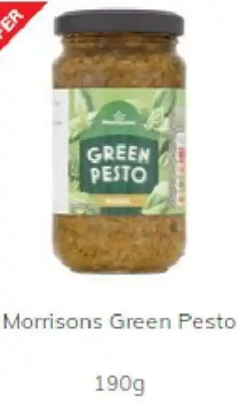 Morrisons Morrisons Green Pesto 190g offer