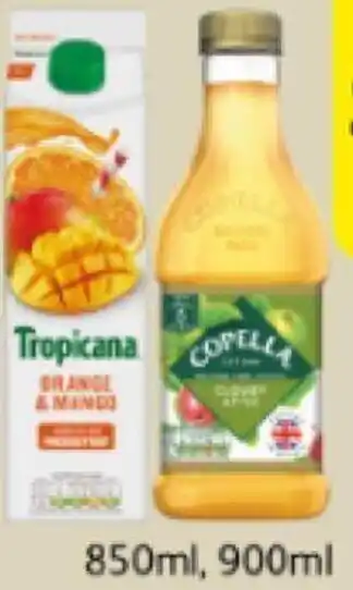 Londis Tropicana, Copella 850ml, 900ml offer