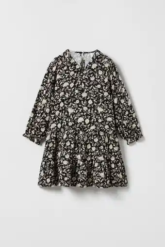 ZARA Floral dress with ruffle offer