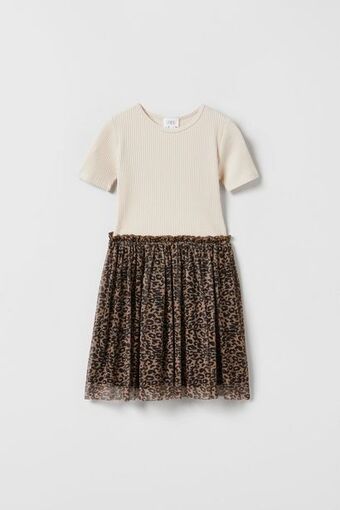 ZARA Contrast tulle dress offer