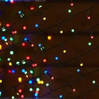 Home Bargains Prestige: 120 berry string lights - multi offer