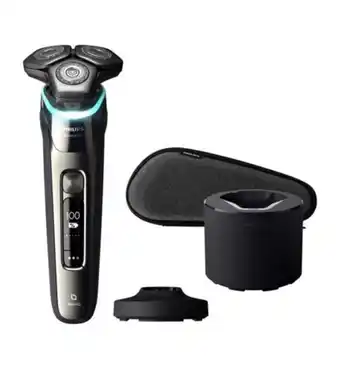 Boots Philips series 9000 wet & dry electric shaver with quick clean pod s9987/55 offer