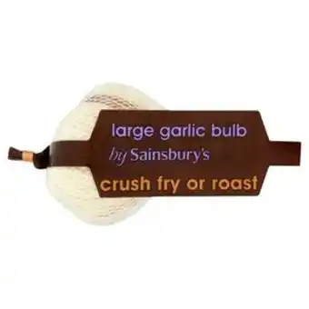 Sainsbury's Sainsbury's large garlic offer