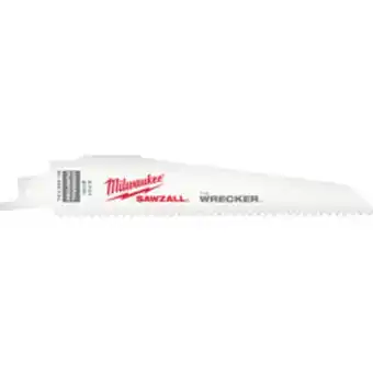Toolstation Milwaukee "the wrecker" demolition saw blade 150mm offer