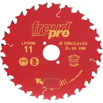 Toolstation Freud lp30m tct saw blade for long/cross grain cutting 235 x 30mm x 34t offer